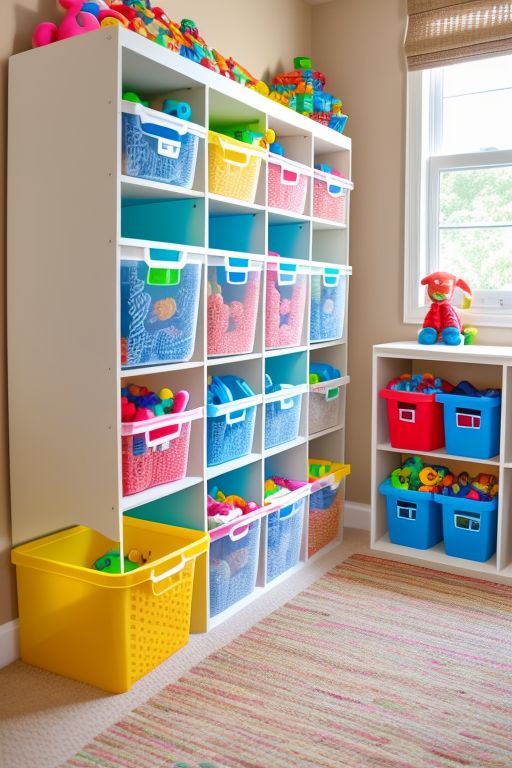 how to organize toys efficiently,